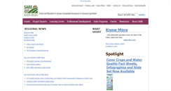 Desktop Screenshot of low.sare.org